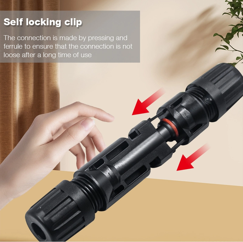 Mc4 Solar Connector with Male Female Wire Connector for PV Panel Solar Syterm