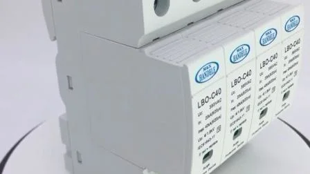 Protecteurs de surtension de parafoudre à C.A. de brevet de 4p 40ka 420V