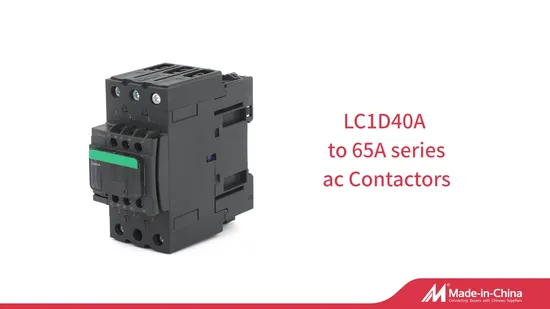 Tesys – contacteur magnétique AC LC1d, nouveau Type, pour machines-outils industrielles